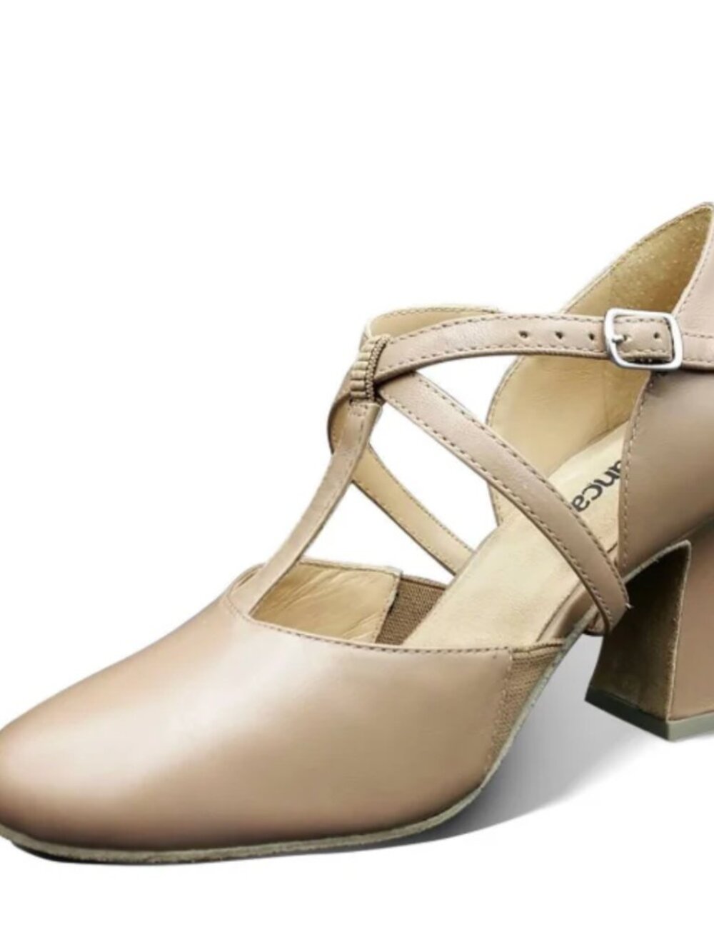 So Danca Lola Caramel - SD152 2.5" Heel T-strap Broadway Cabaret Shoe